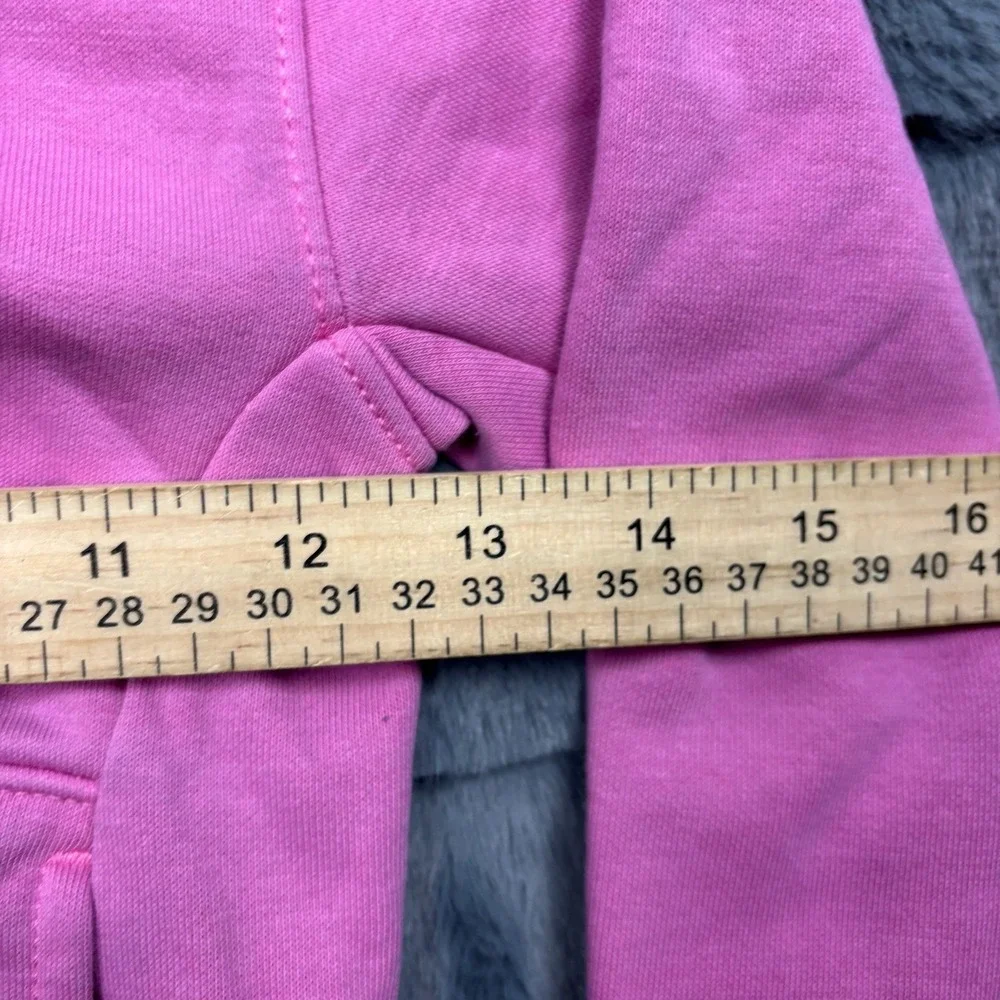 Nike Kids Pink Pullover Hoodie Fleece Logo Sweatshirt 4T 98-104cm 9378